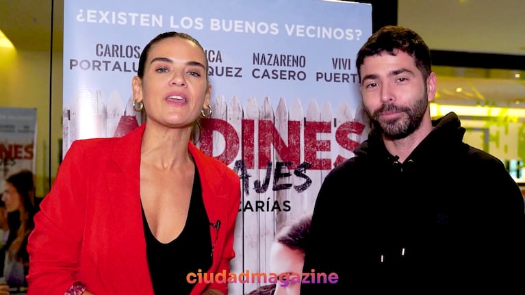 Micaela Vázquez y Nazareno Casero.