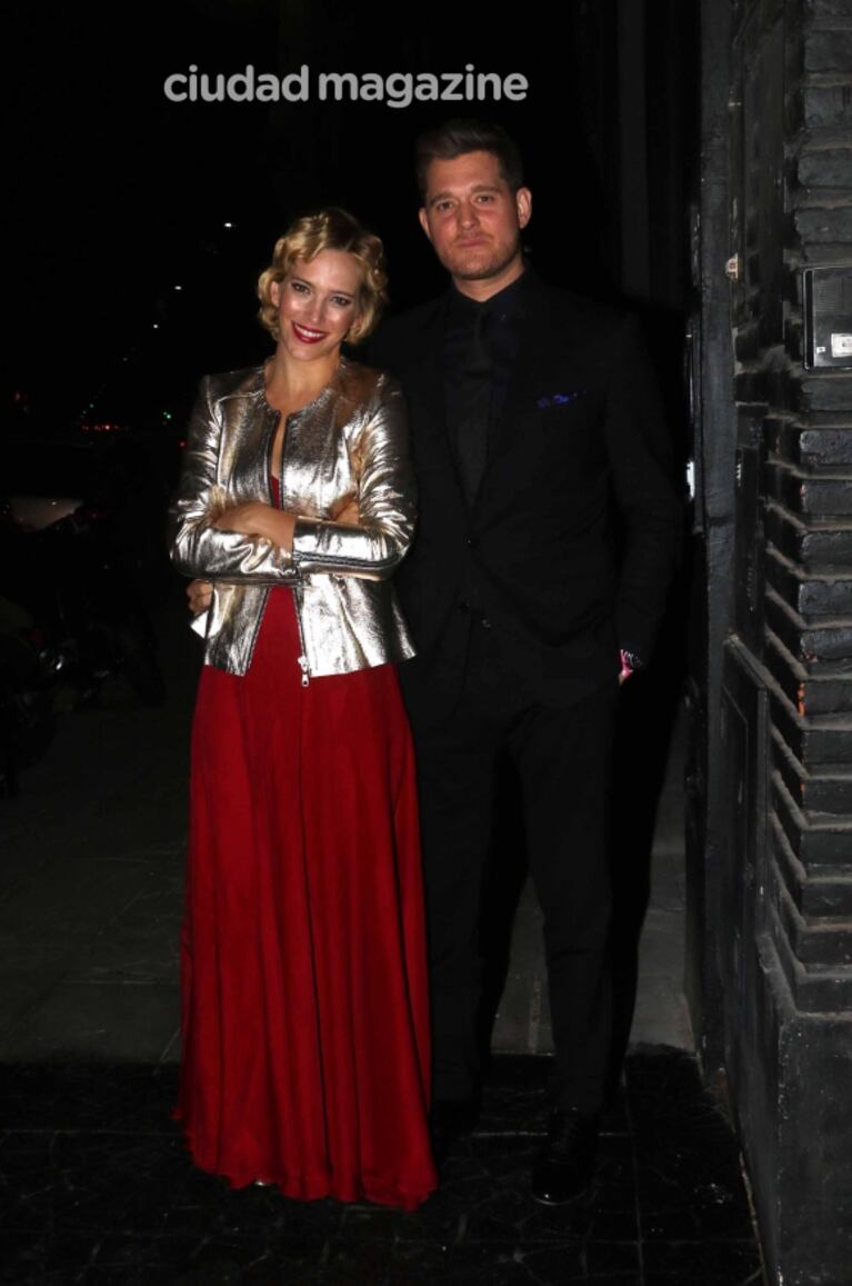 Michael Bublé, invitado de lujo de Luisana Lopilato en la presentación de su nueva película