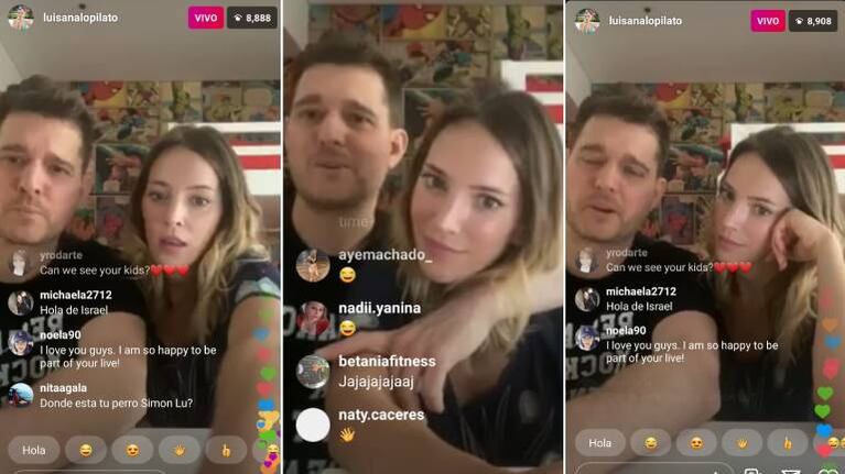 Michael Bublé mandó al frente a Luisana Lopilato: Todos los días se sirve vino en una copa que parece una pecera