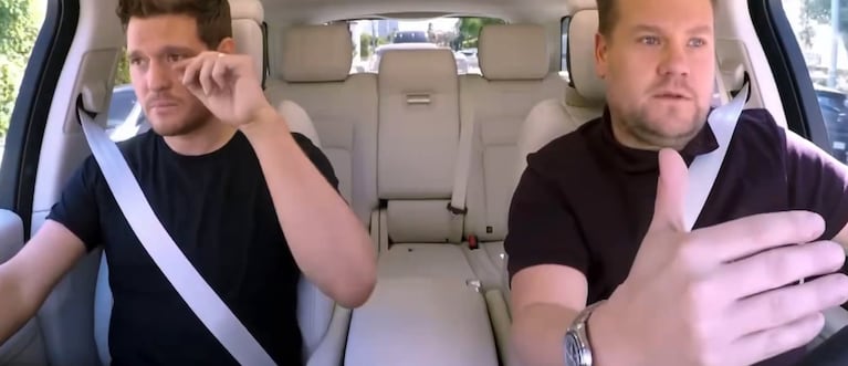Michael Bublé se emocionó hasta las lágrimas al recordar el diagnóstico de su hijo Noah durante su paso por Carpool Karaoke
Fuente: Carpool Karaoke / James Corden