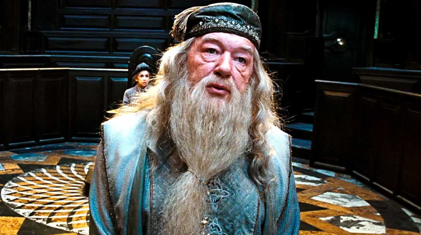 Michael Gambon como Albus Dumbledore