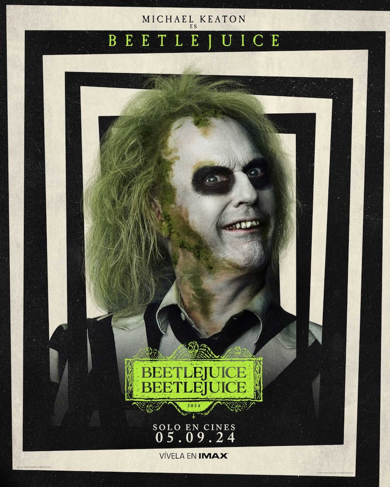 Michael Keaton en Beetlejuice Beetlejuice (Foto: Warner Bros Pictures)