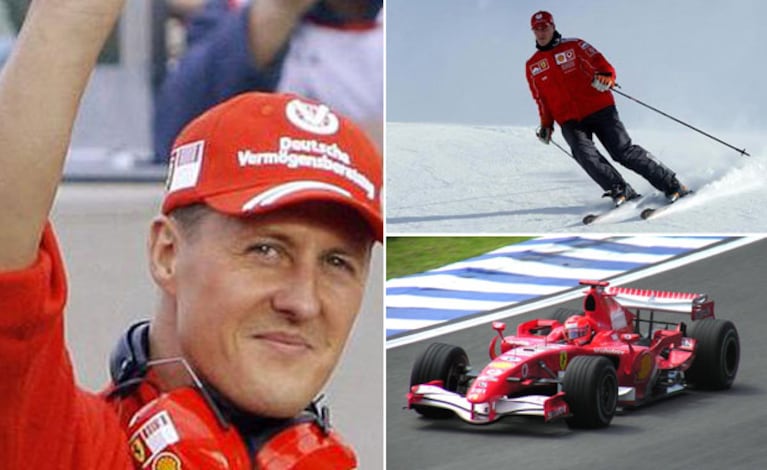Michael Schumacher sufrió un grave accidente de esquí en Francia (Fotos: Web)