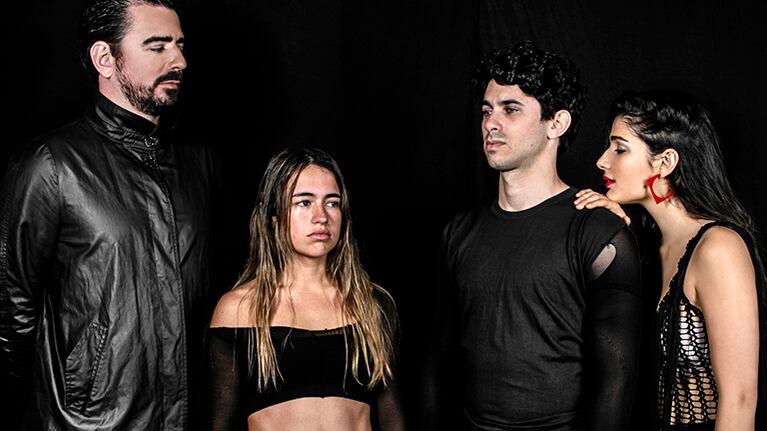 Michel Hersch, Luján Blaksley, Abril Di Yorio y Tomás Harguinteguy, los protagonistas