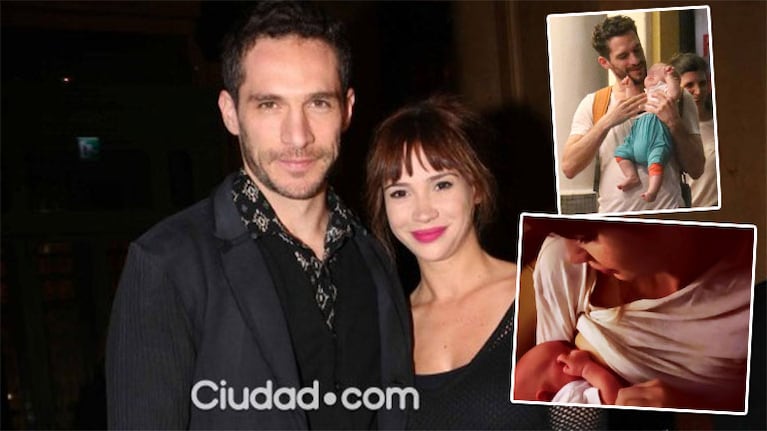 Michel Noher habló de la paternidad junto a Celeste Cid (Foto: Ciudad.com e Instagram)