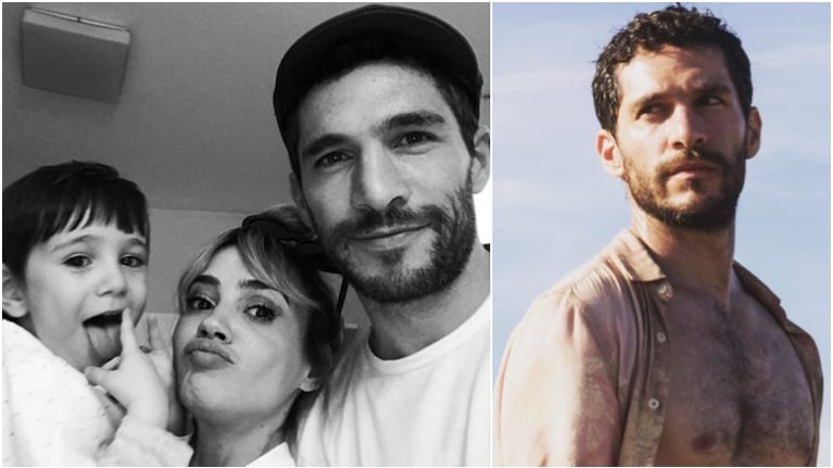 Michel Noher habló de su vínculo con Celeste Cid como padres separados (Fotos: Web e Instagram)