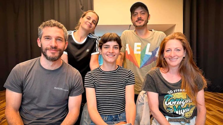 Michel Noher, Sabrina Garciarena, Malena Sánchez, Tomás Fonzi y Dalia Elnecavé.