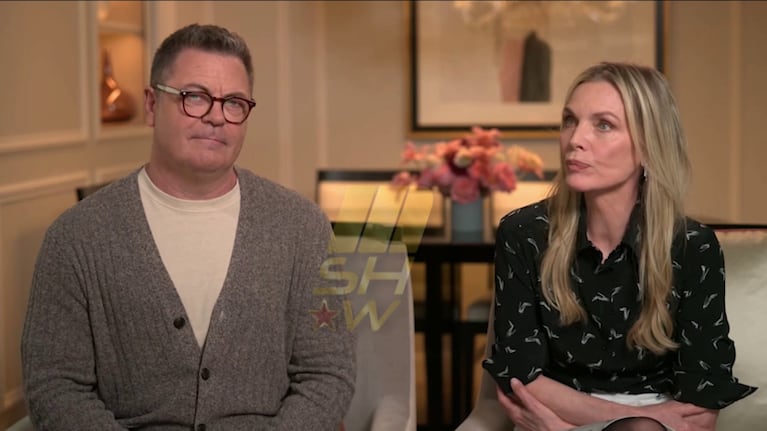 Michelle Pfeiffer y Nick Offerman hablaron con Mshow de su nueva serie de comedia dramática (Foto: captura de Ciudada Magazine).
