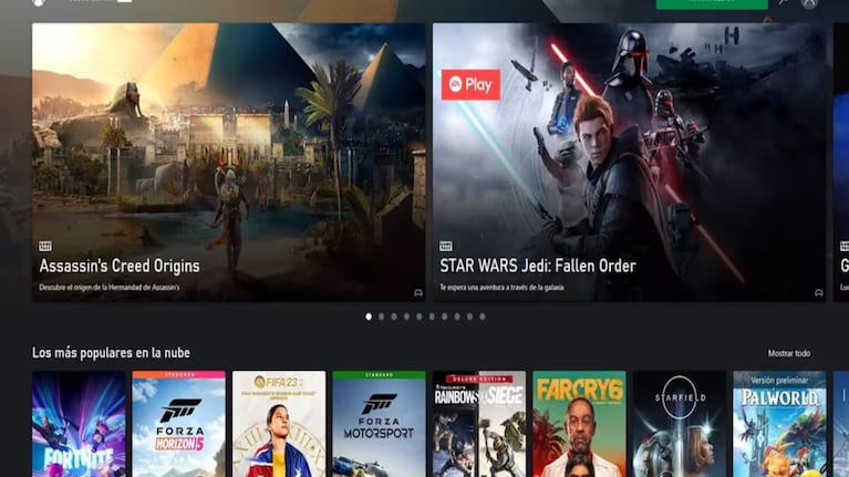 Microsoft actualiza la interfaz de usuario Xbox Cloud Gaming: las funciones esperadas que incluirá