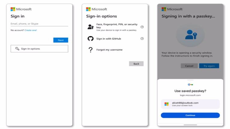 Microsoft comunicó una buena noticia vinculada a las passkeys o claves de acceso que todos esperaban