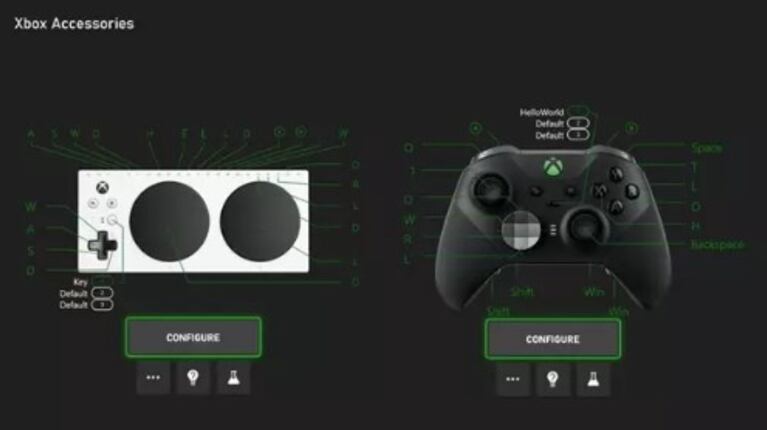 Microsoft incorpora la asignación de teclado para controladores de Xbox