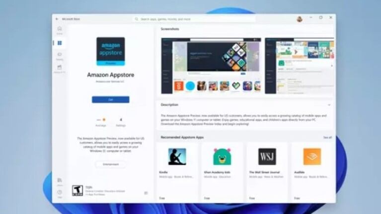 Microsoft mejora en la integración de los juegos de Android en Windows 11