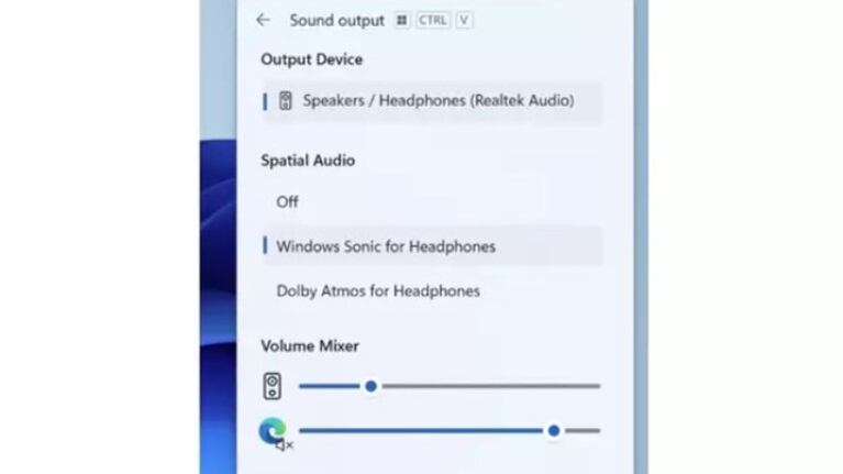 Microsoft prepara un nuevo mezclador de volumen que permitirá gestionar el audio por aplicación