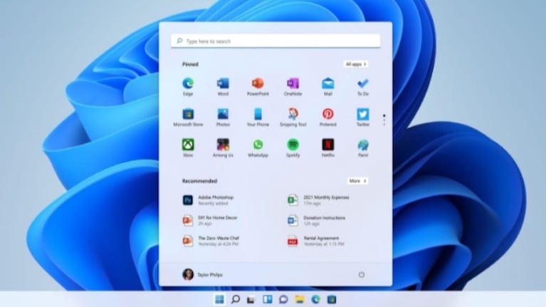 Microsoft seguirá actualizando Windows 10 y prepara las novedades de la versión 21H2. Foto: EFE.