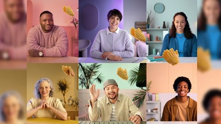 Microsoft Teams incluye características personales para las videollamadas con familiares y amigos. Foto: DPA.