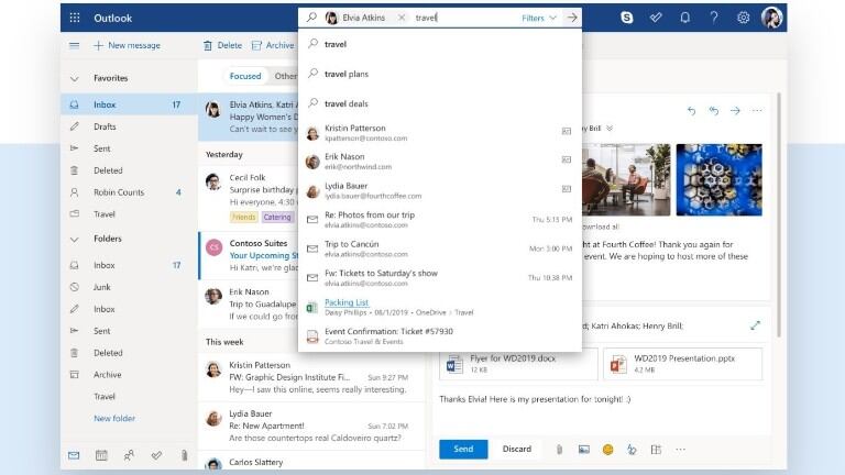 Microsoft trabaja en un cliente único de Outlook para Mac y Windows basado en la web. Foto: DPA.
