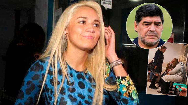 Mientras Diego Maradona está en el Mundial de Rusia, ¿en dónde está Rocío Oliva?