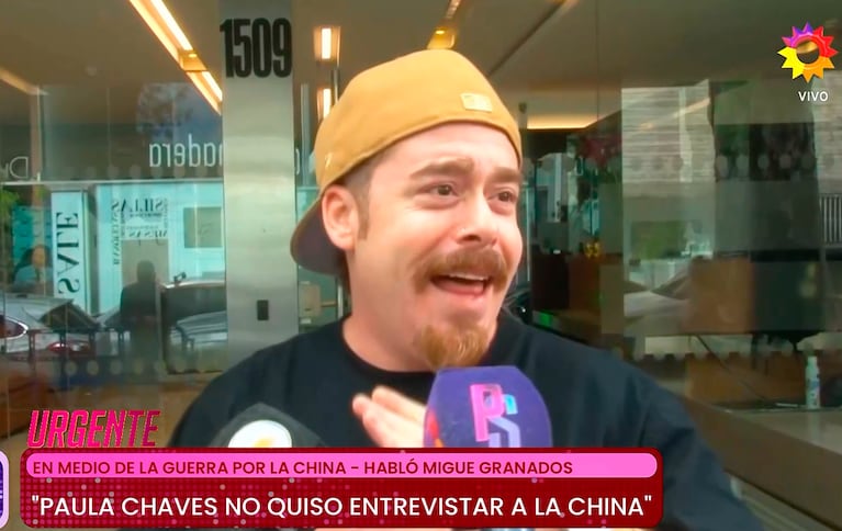 Migue Granados habló del enojo de la China Suárez (eltrece)