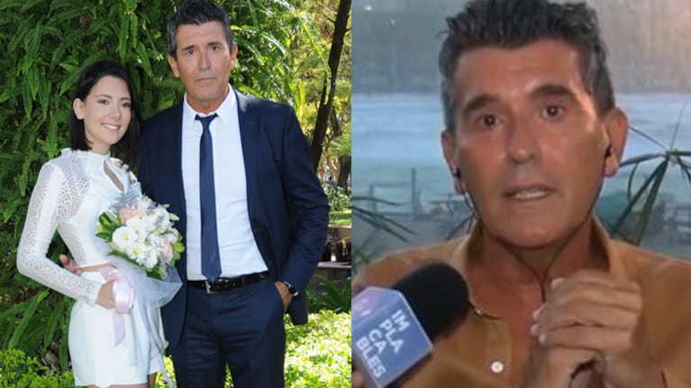 Miguel Ángel extraña horrores a su hija María Lujan, que vive en España.