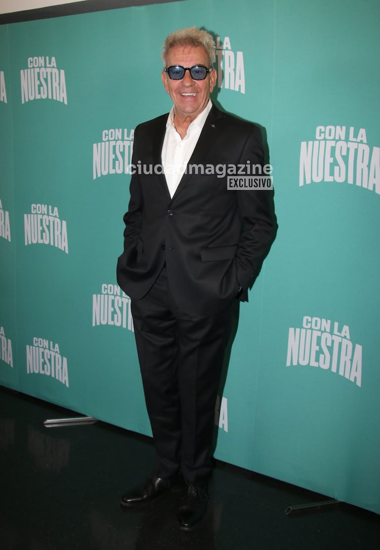 Miguel Ángel Rodríguez en el estreno de Con la Nuestra (Foto: Movilpress).