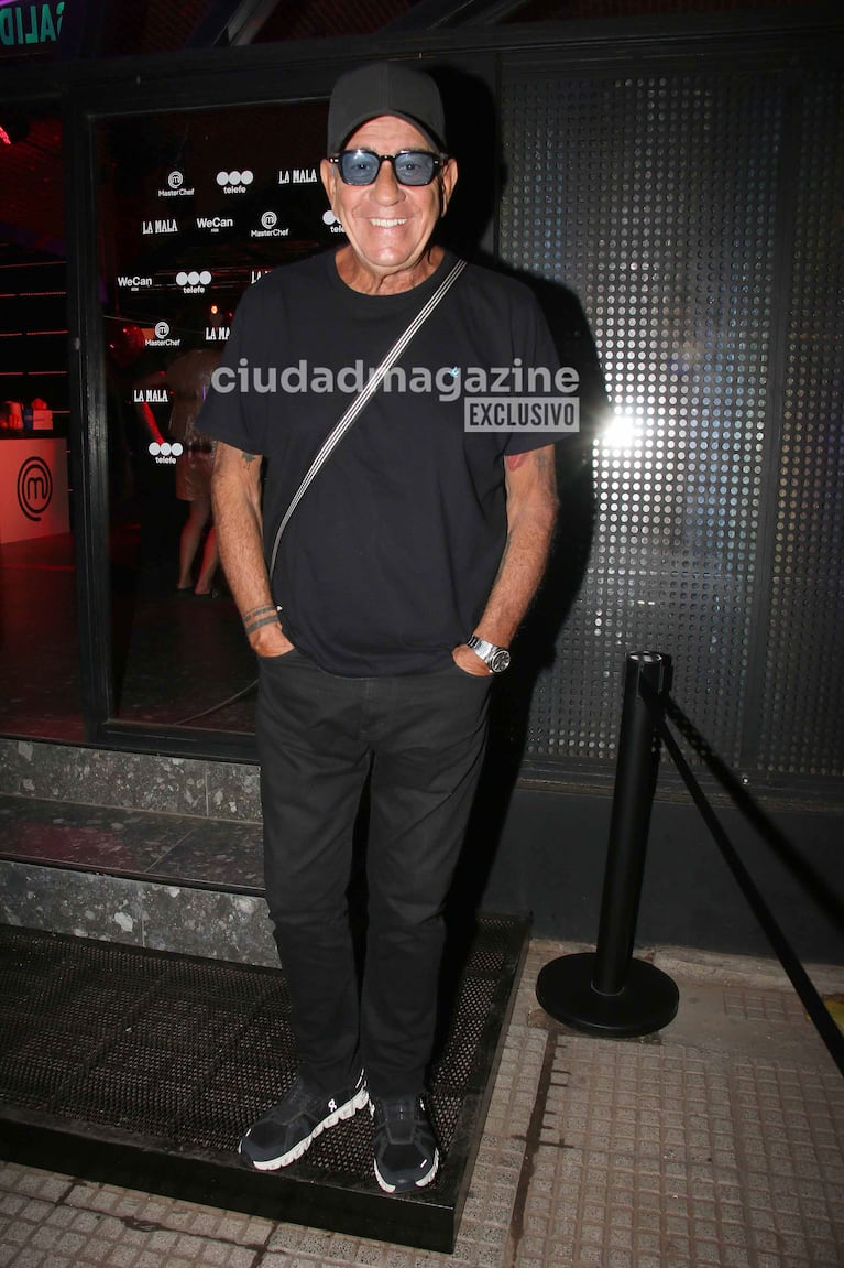 Miguel Ángel Rodríguez en el festejo del fin de las grabaciones de Masterchef Celebrity (Foto: Movilpress).