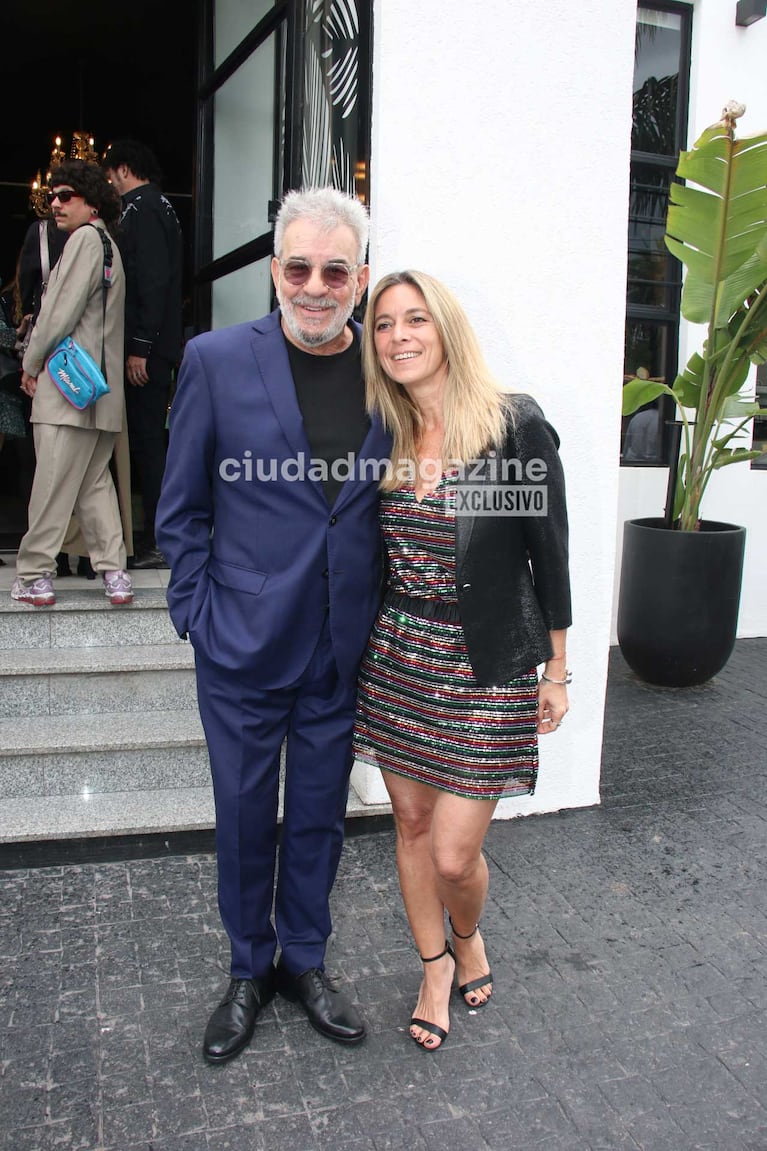 Miguel Ángel Rodríguez junto a Marcela Gargano (Foto: Movilpress)