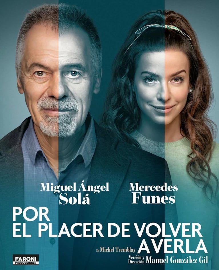 Miguel Ángel Solá y Mercedes Funes llevan “Por el placer de volver a verla” a una gira nacional