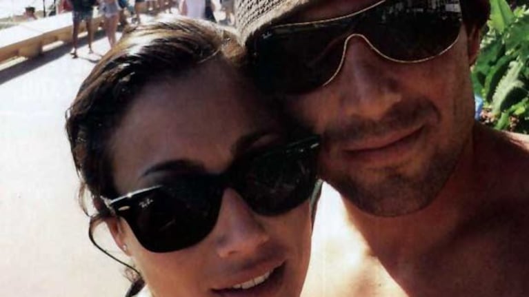 Miguel Avramovic y Mercedes Oviedo en la Costa Azul. (Foto: Caras)