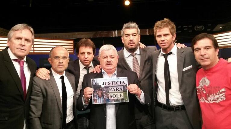 Miguel "Tití" Fernández y sus amigos de Fox claman por justicia por la muerte de Soledad Fernández. (Foto: @titifernandez1)