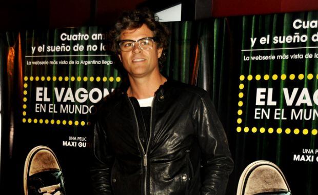 Mike Amigorena en el estreno de El Vagoneta. (Foto: Jennifer Rubio)