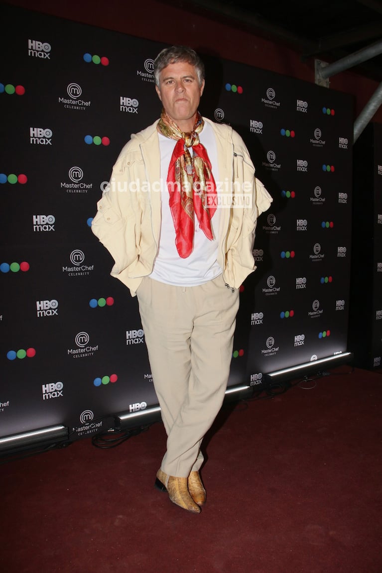 Mike Amigorena en el estreno de Masterchef Celebrity (Foto: Movilpress).