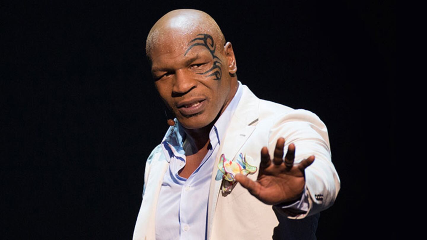 Mike Tyson, en el Luna Park: presenta su show “Undisputed truth”. (Foto: Web)