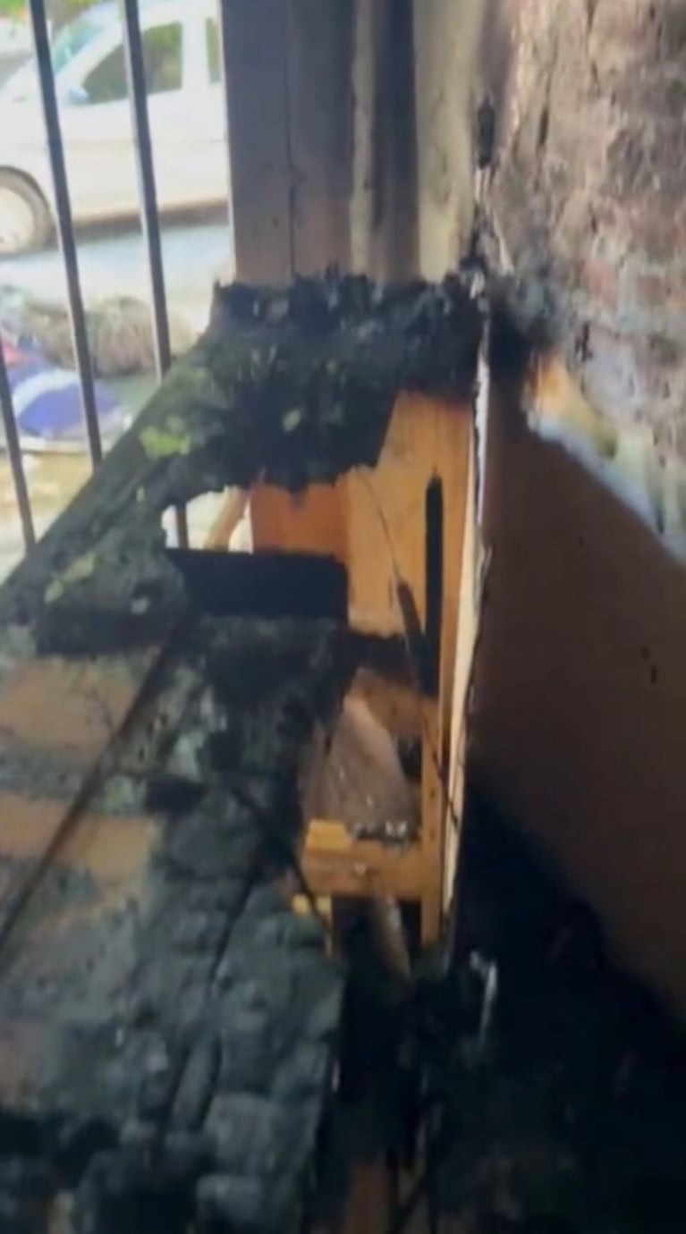 Milagro para Bam Bam Morais: un incendió arrasó su casa y perdió todo | Créditos: Captura Paparazzi