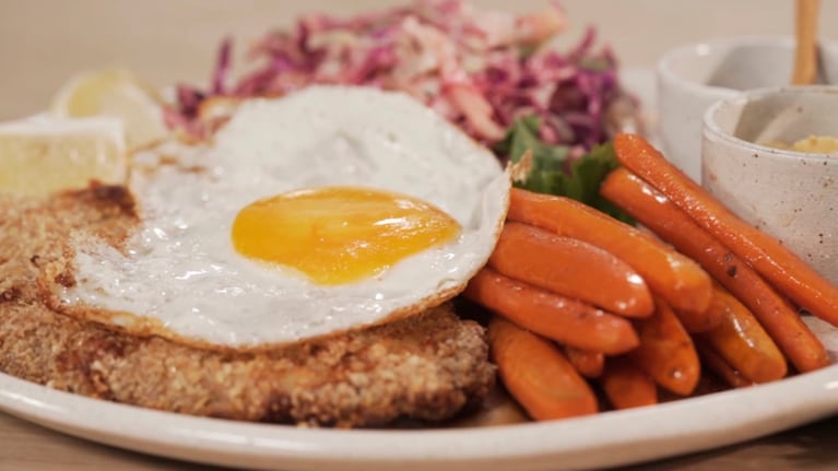 Milanesa a la mostaza, receta