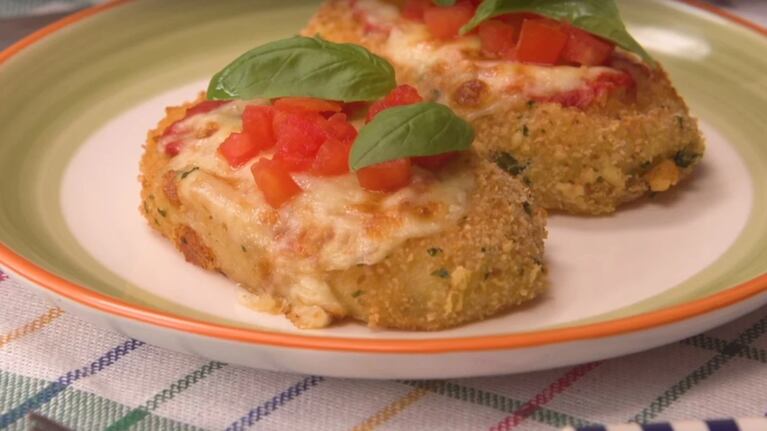 Milanesas de papa a la napolitana: una receta ideal para disfrutar en familia