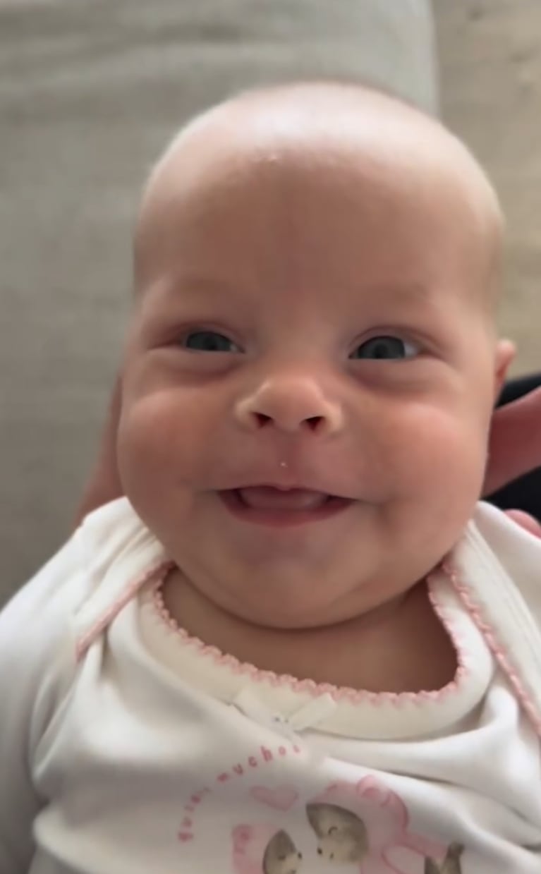 Milenka cumplió tres meses. Foto: IG | marley_ok