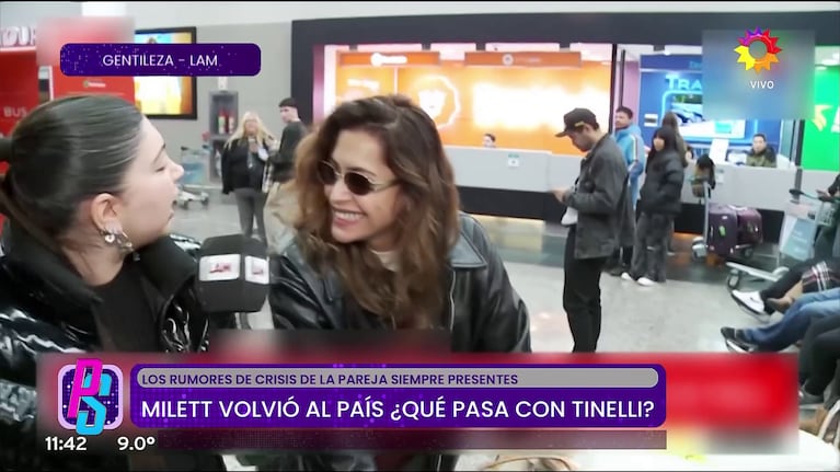 Milett Figueroa habló en LAM (Foto: captura de América).