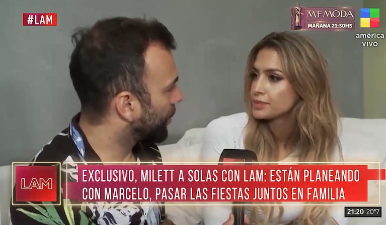 Milett Figueroa reveló el importante paso que dará con Marcelo Tinelli