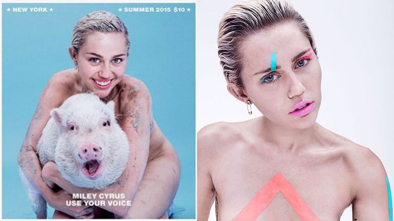 Miley Cyrus, desnuda y revelación sobre su bisexualidad: "Estoy literalmente abierta a cualquier cosa, mientras sea consensuada y sin animales"