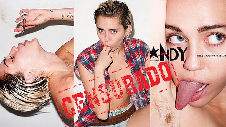 Miley Cyrus vuelve a escandalizar con una producción de fotos desnuda 