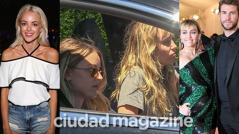 Miley Cyrus y Kaitlynn Carter