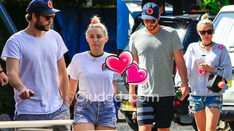 Miley Cyrus y Liam Hemsworth