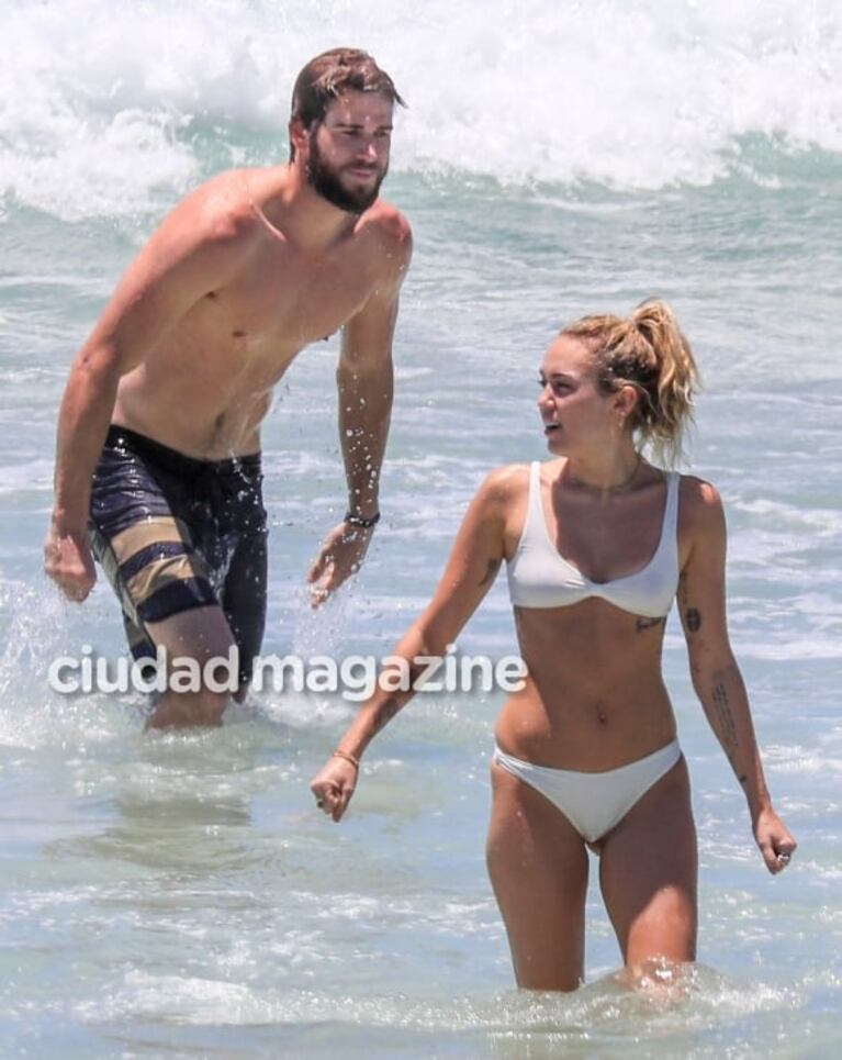 Miley Cyrus y Liam Hemsworth, enamorados en Australia: diversión, lomazos… ¡y rumor de boda secreta!
