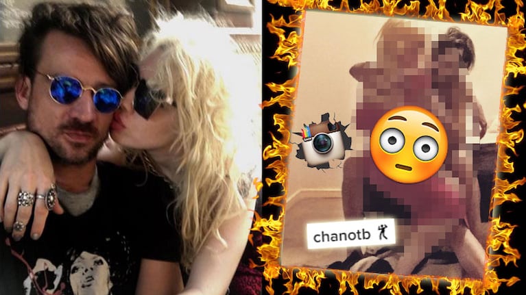 Militta Bora y Chano Moreno Charpentier compartieron una foto entre hot y bizarra. (Foto: Instagram)