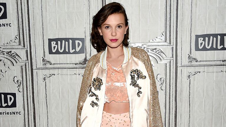 Millie Bobby Brown, la protagonista de Stranger Things, está por encima del odio en las redes sociales Foto: AP.