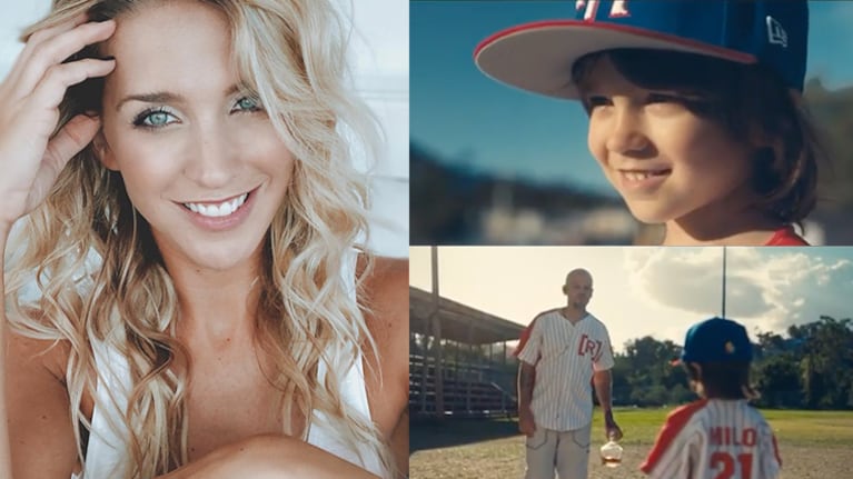 Milo protagonizó el último videoclip de su papá.