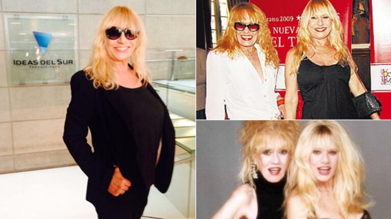 Mimí Pons ya firmó su contrato para sumarse a Bailando 2014. (Fotos: @cuervotinelli y archivo Web)