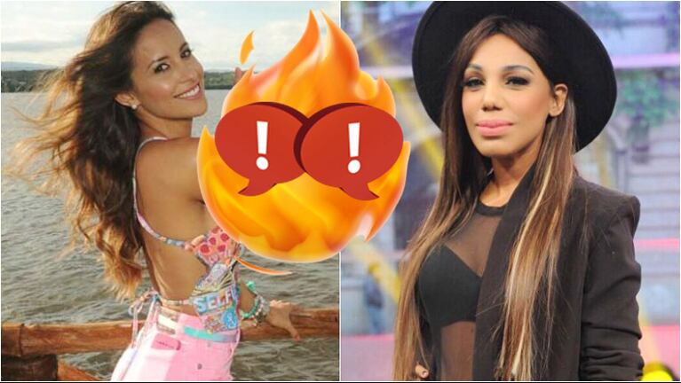 Mimi volvió a cruzarse con Lourdes Sánchez en Twitter (Fotos: Web)