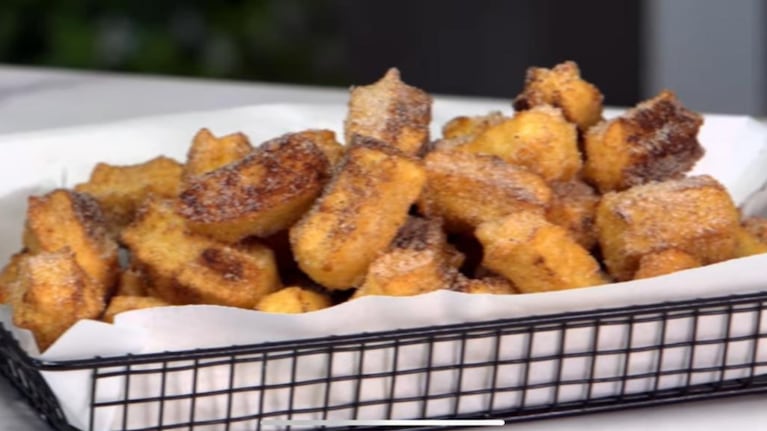 Mini churros: una receta ideal para acompañar el mate o el café