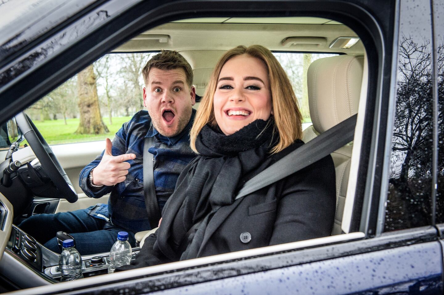 Mirá cómo James Corden hizo que Adele participara en Carpool Karaoke